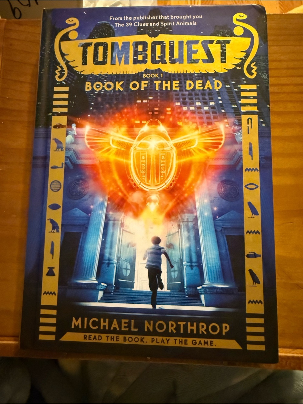 TombQuest Book of the Dead Book 1 by Michael Northrop Chapter Book Hardcover